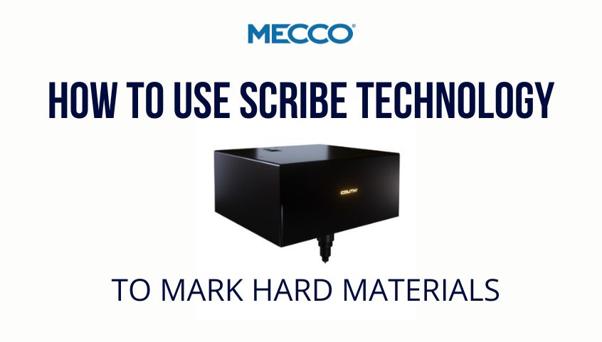 Scribe marking machine